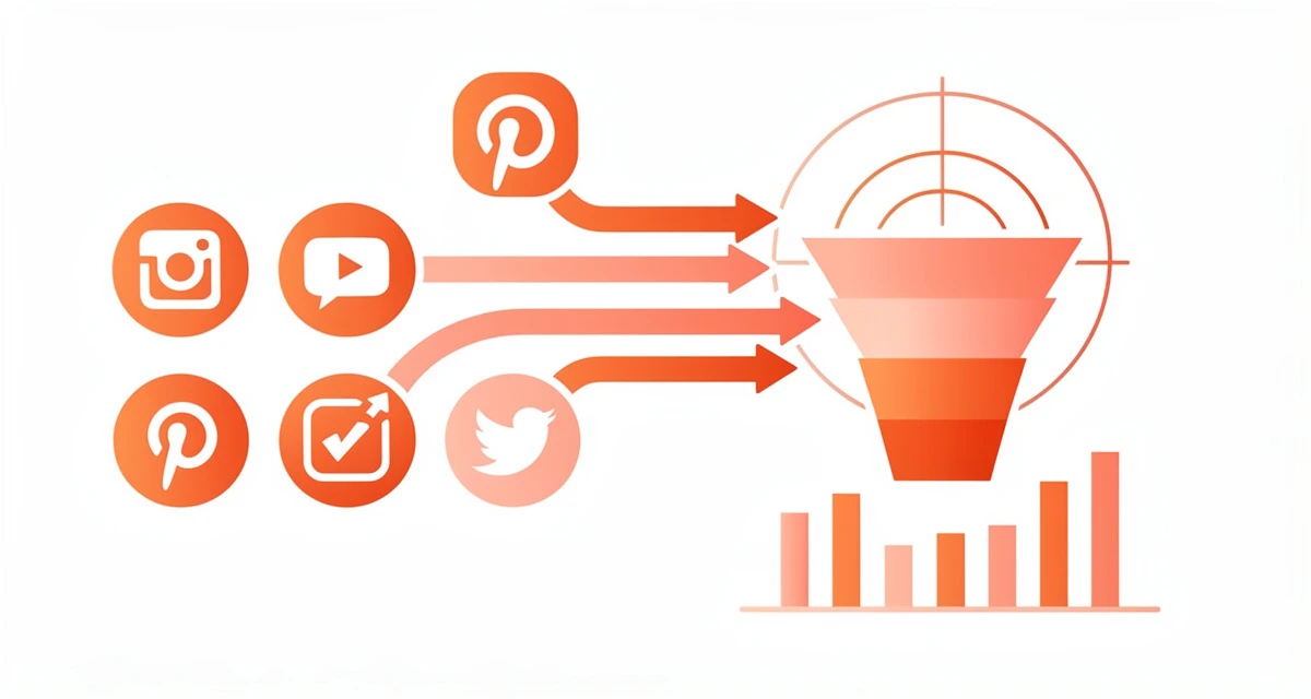Paid social media marketing strategy dashboard with ad spend allocation across platforms